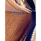 Louis Vuitton Monogram Porto Monnaie Zip Around Wallet Brown — view 5