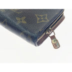 Louis Vuitton Monogram Porto Monnaie Zip Around Wallet Brown — view 4