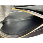 Louis Vuitton Monogram Empreinte Portefeuille Sarah Bifold Wallet Black — view 8