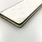 Louis Vuitton Portefeuille Brazza NM Taigarama Bifold Wallet White — view 5