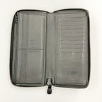 Louis Vuitton Monogram Shadow Zippy Wallet Vertical Zip Around Black — view 5