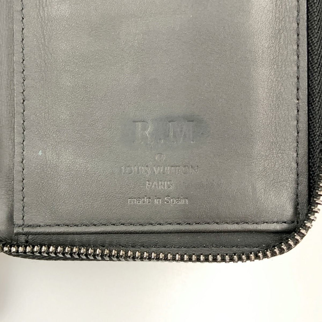 Louis Vuitton Monogram Shadow Zippy Wallet Vertical Zip Around Black — view 6