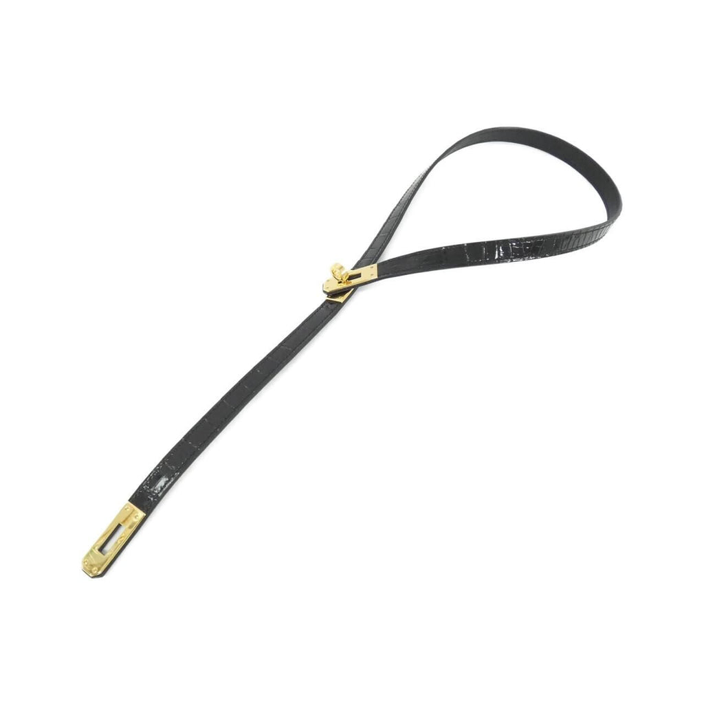 Hermes Kelly Necklace Black — view 2