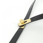 Hermes Kelly Necklace Black — view 3