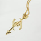 Chanel Necklace Gold — view 3