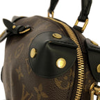 Louis Vuitton Monogram Petite Malle Souple Bag — view 4