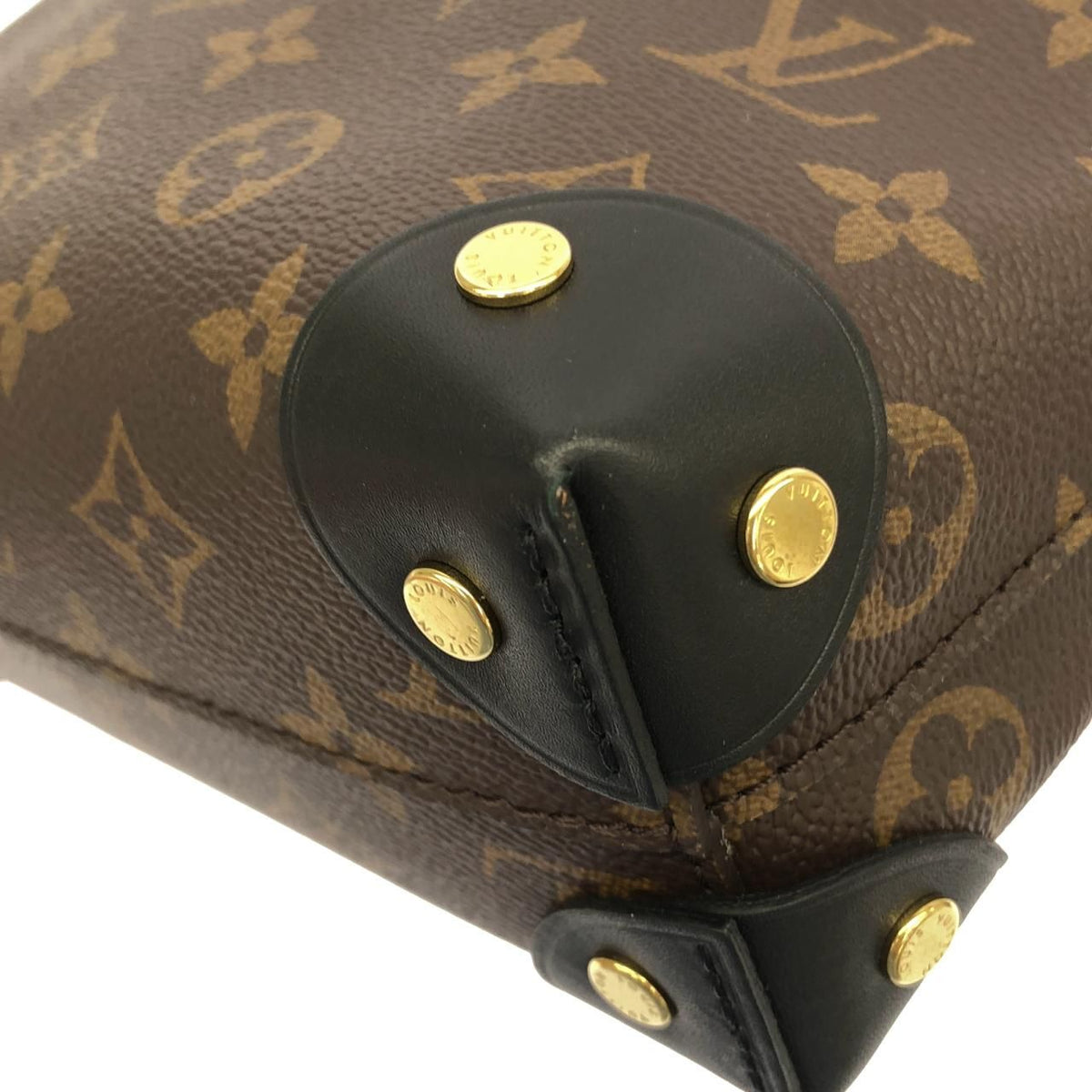 Louis Vuitton Monogram Petite Malle Souple Bag — view 3