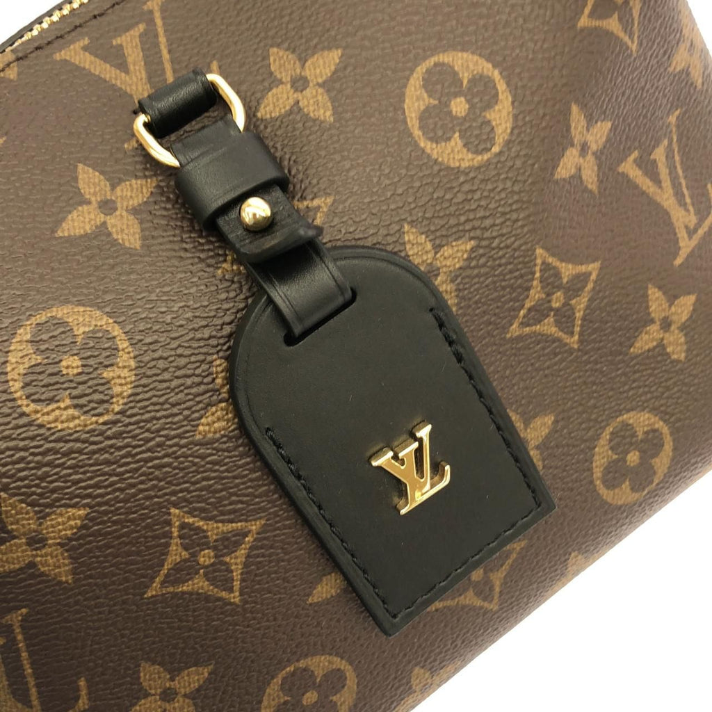Louis Vuitton Monogram Petite Malle Souple Bag — view 5