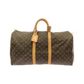 Louis Vuitton Monogram Keepall 55 Boston Bag