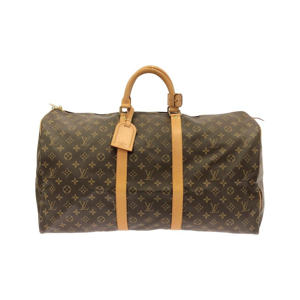 Louis Vuitton Monogram Keepall 55 Boston Bag