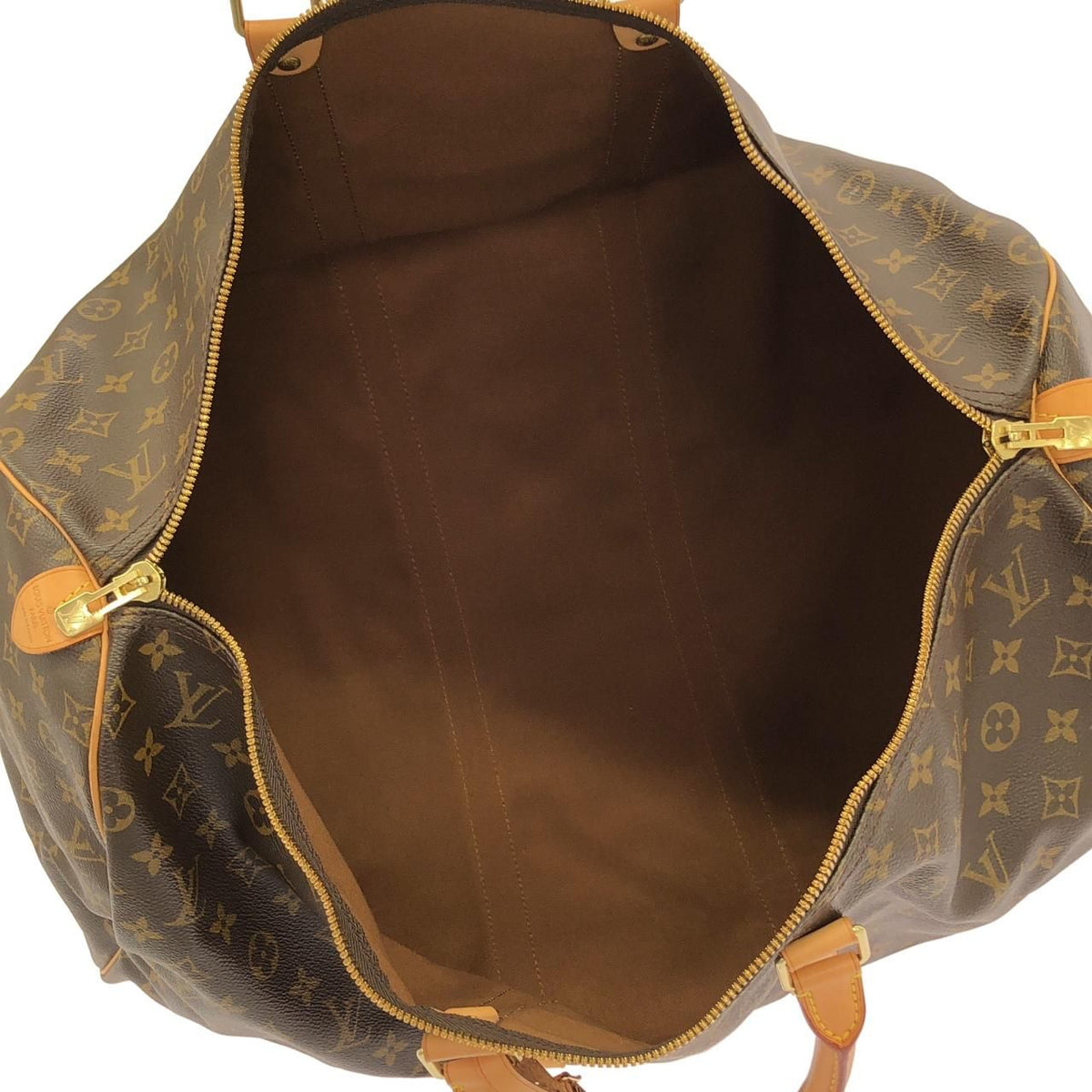 Louis Vuitton Monogram Keepall 55 Boston Bag — view 8