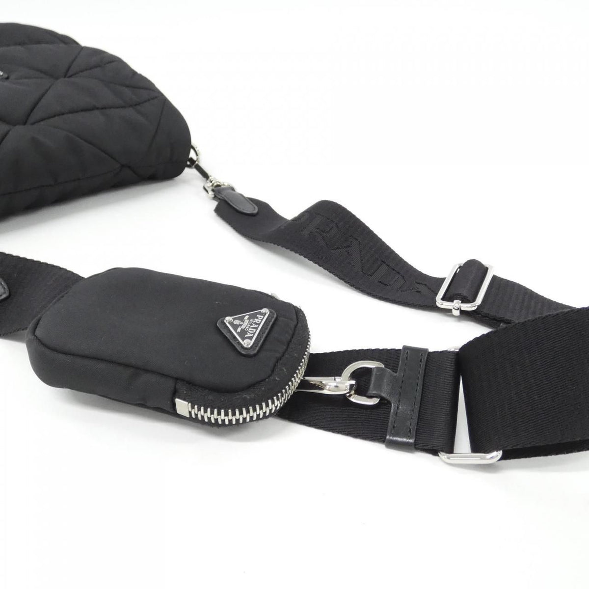 Prada Shoulder Bag Silver — view 8