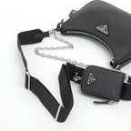 Prada Shoulder Bag Silver — view 5
