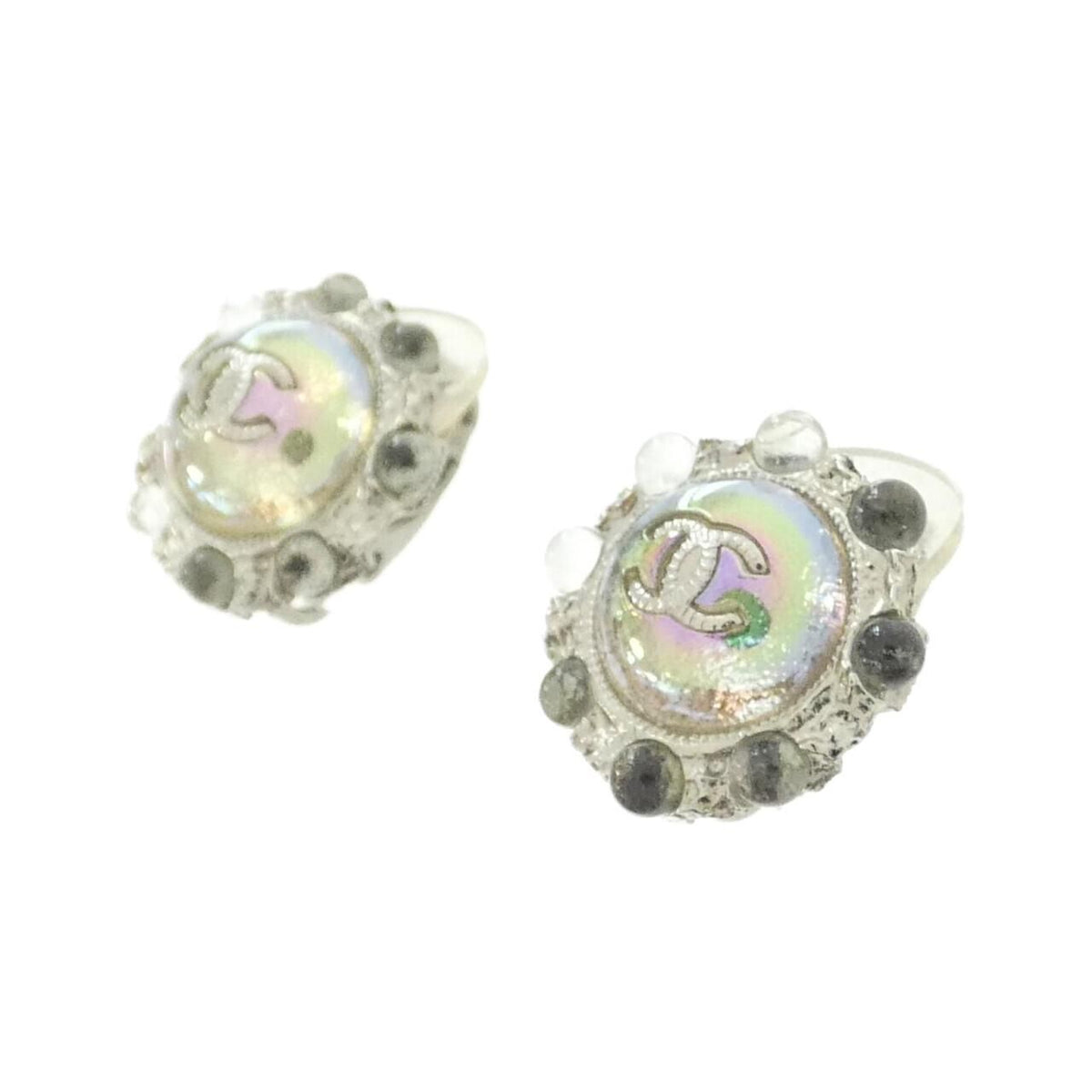 Chanel Earrings Silver — view 2