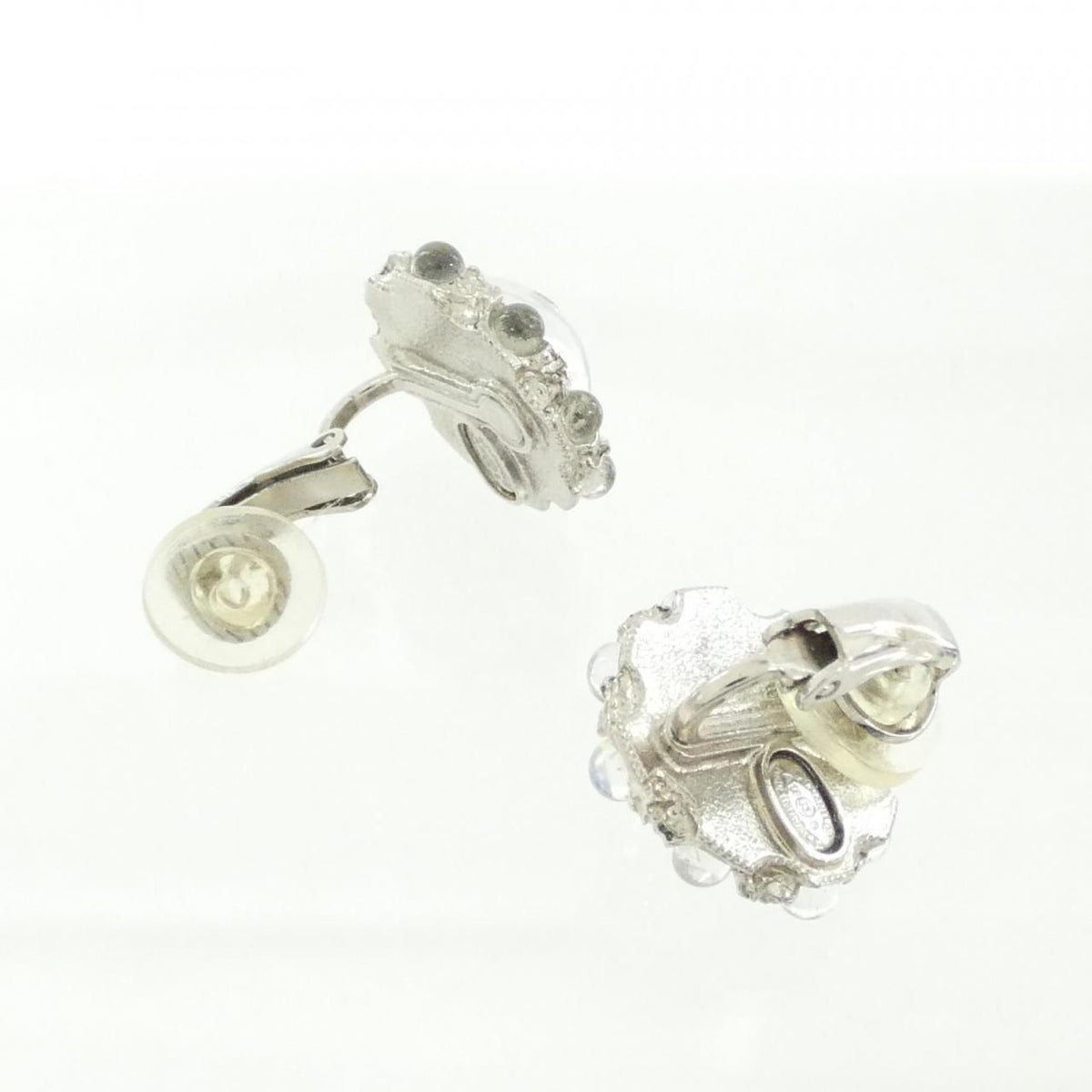 Chanel Earrings Silver — view 3