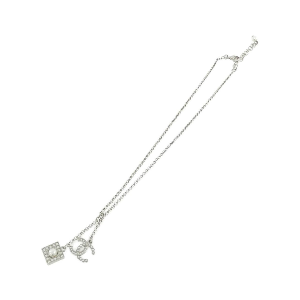 Chanel Necklace Silver — view 2