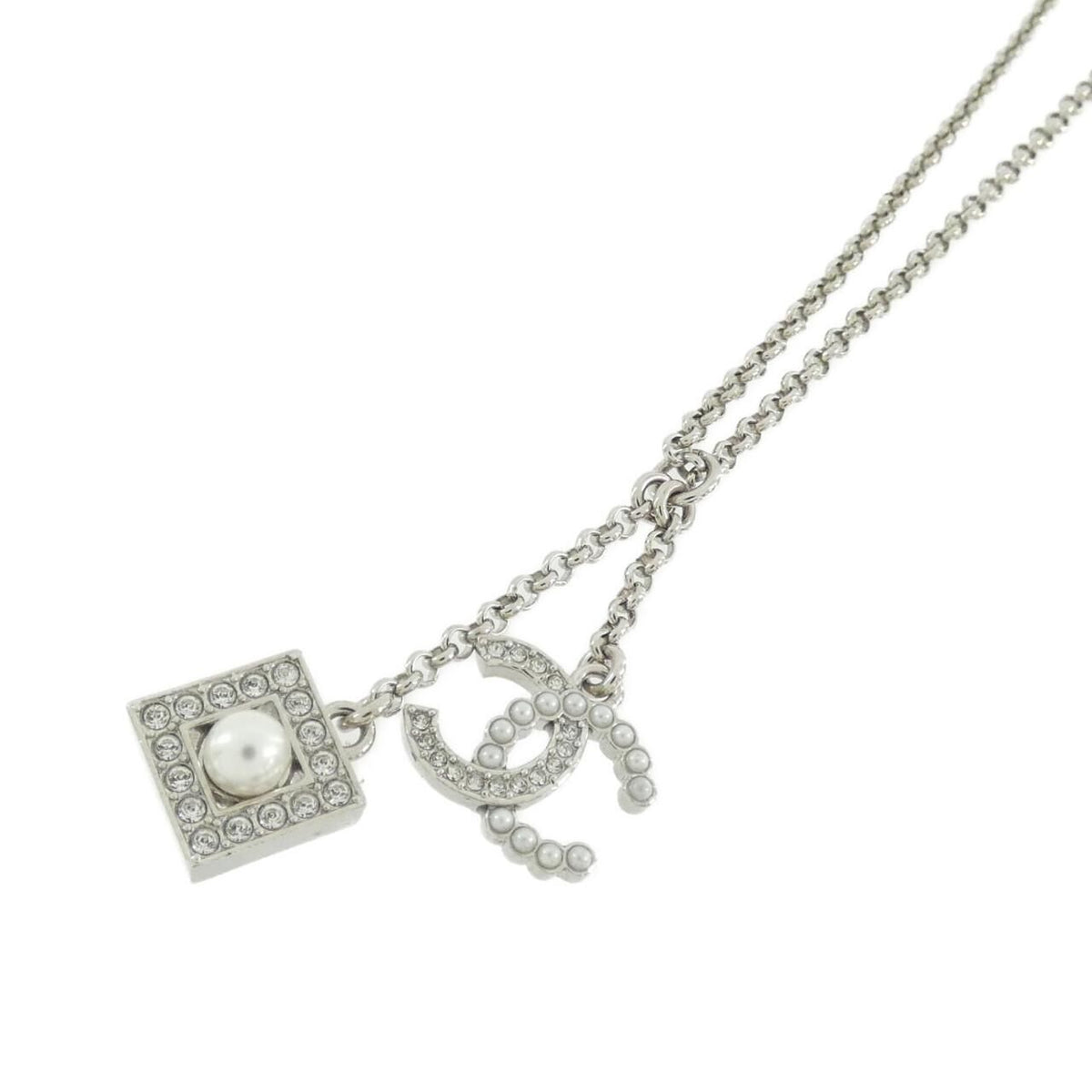 Chanel Necklace Silver