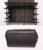 Chanel Chain Shoulder Bag Crossbody Silver Choco Bar 2.55 — view 3