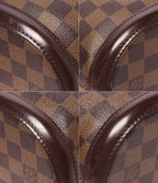 Louis Vuitton Tote Shoulder Bag Manosque PM Damier Ebene — view 5