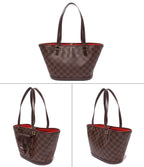 Louis Vuitton Tote Shoulder Bag Manosque PM Damier Ebene — view 2