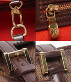 Louis Vuitton Tote Shoulder Bag Manosque PM Damier Ebene — view 6