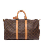 Louis Vuitton Boston Bag Keepall 45 Monogram