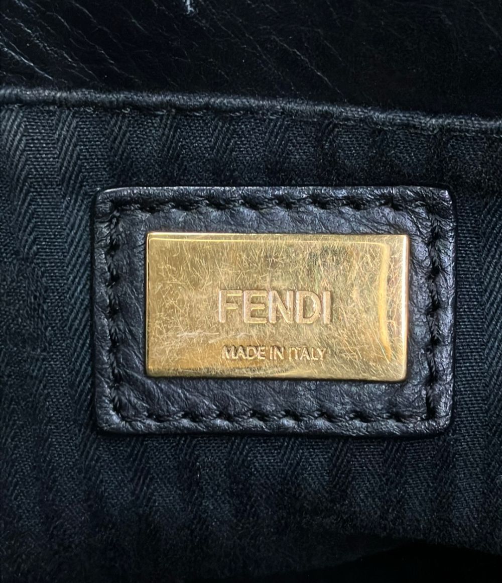 Fendi 2-Way Shoulder Bag Crossbody Leather — view 6