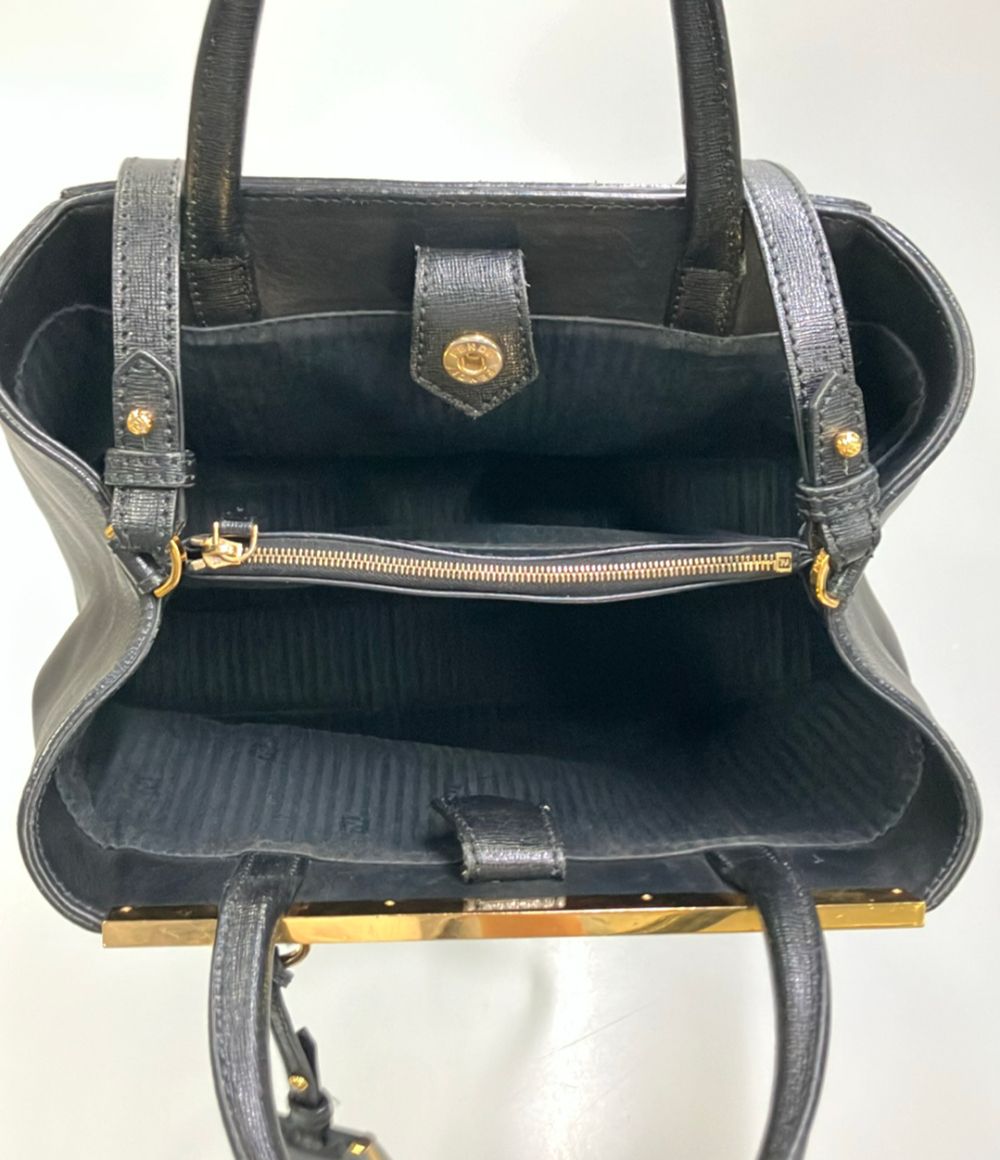Fendi 2-Way Shoulder Bag Crossbody Leather — view 5