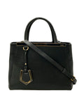 Fendi 2-Way Shoulder Bag Crossbody Leather