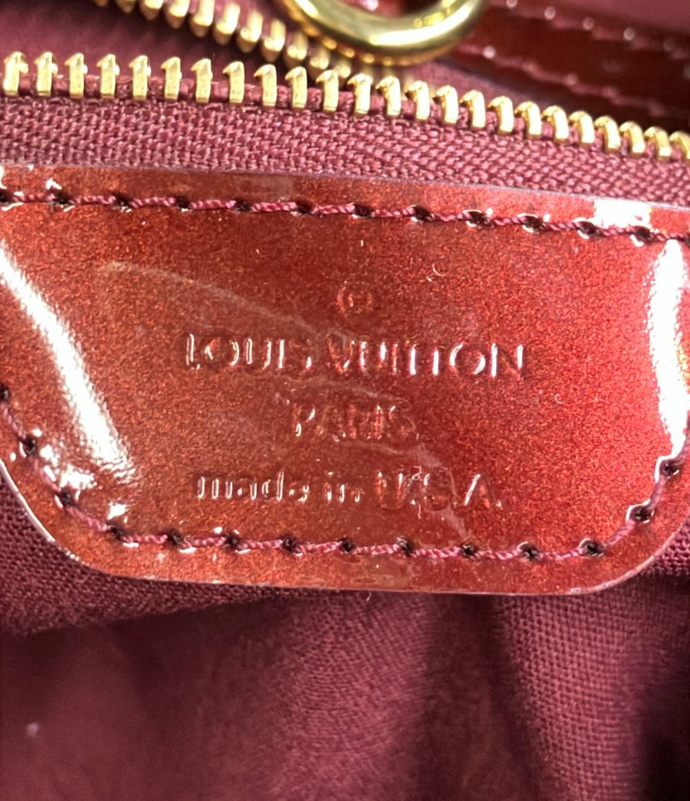 Louis Vuitton Handbag Patent Wilshire PM Monogram Vernis — view 6