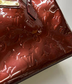 Louis Vuitton Handbag Patent Wilshire PM Monogram Vernis — view 8