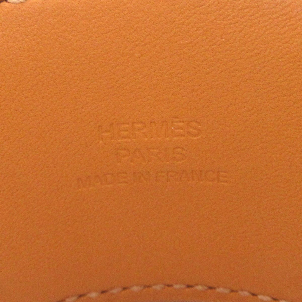 Hermes Bracelet Collier de Chien Medor Leather Orange T2 — view 5