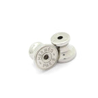Hermes Earrings H Equipe Brown White — view 6