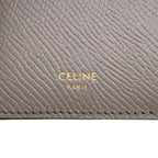 Celine Coin Purse Fragment Case Grained Calfskin Logo Card — view 8