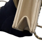 Chanel Chain Wallet CC Logo Caviar Leather Black Shoulder Bag — view 7