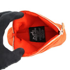 Hermes Pouch Bolide Mini Orange Fu Silver Cotton Case — view 4