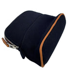 Hermes Pouch Bolide Mini Black Silver Cotton Case — view 7