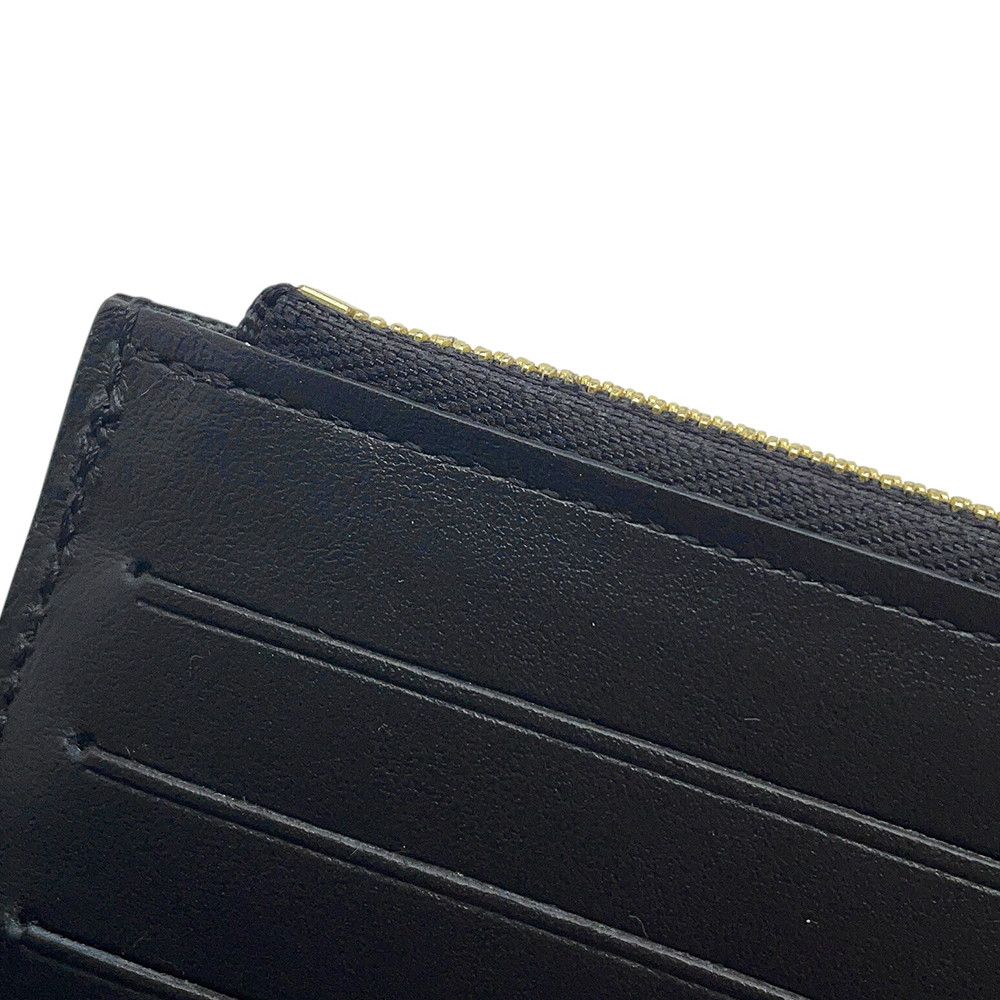 Louis Vuitton Wallet Monogram Reverse Slim Purse Black — view 7