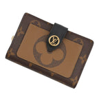 Louis Vuitton Bifold Wallet Monogram Giant Reverse Portefeuille Juliette Folding