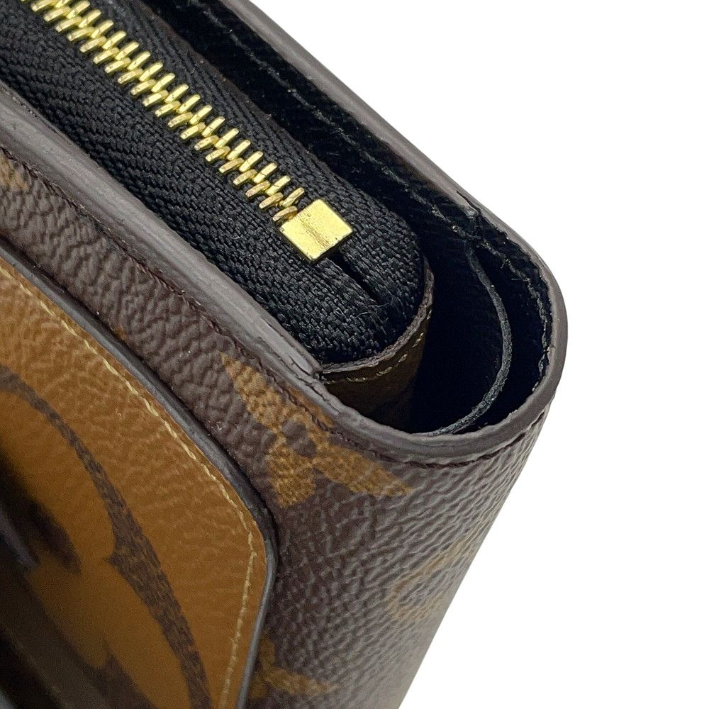 Louis Vuitton Bifold Wallet Monogram Giant Reverse Portefeuille Juliette Folding — view 8