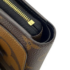 Louis Vuitton Bifold Wallet Monogram Giant Reverse Portefeuille Juliette Folding — view 8
