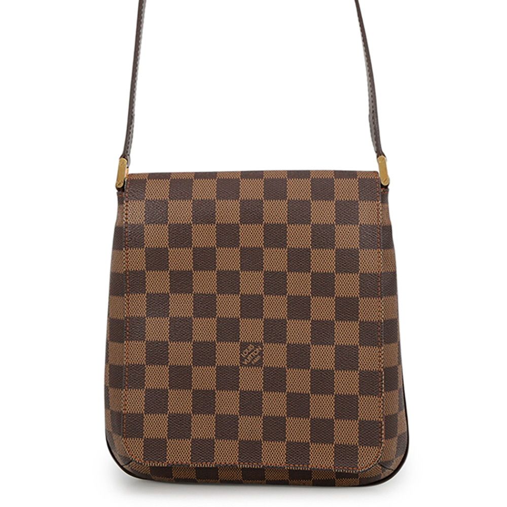 Louis Vuitton Shoulder Bag Damier Ebene Musette Salsa Long