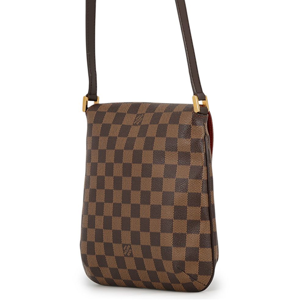 Louis Vuitton Shoulder Bag Damier Ebene Musette Salsa Long — view 2