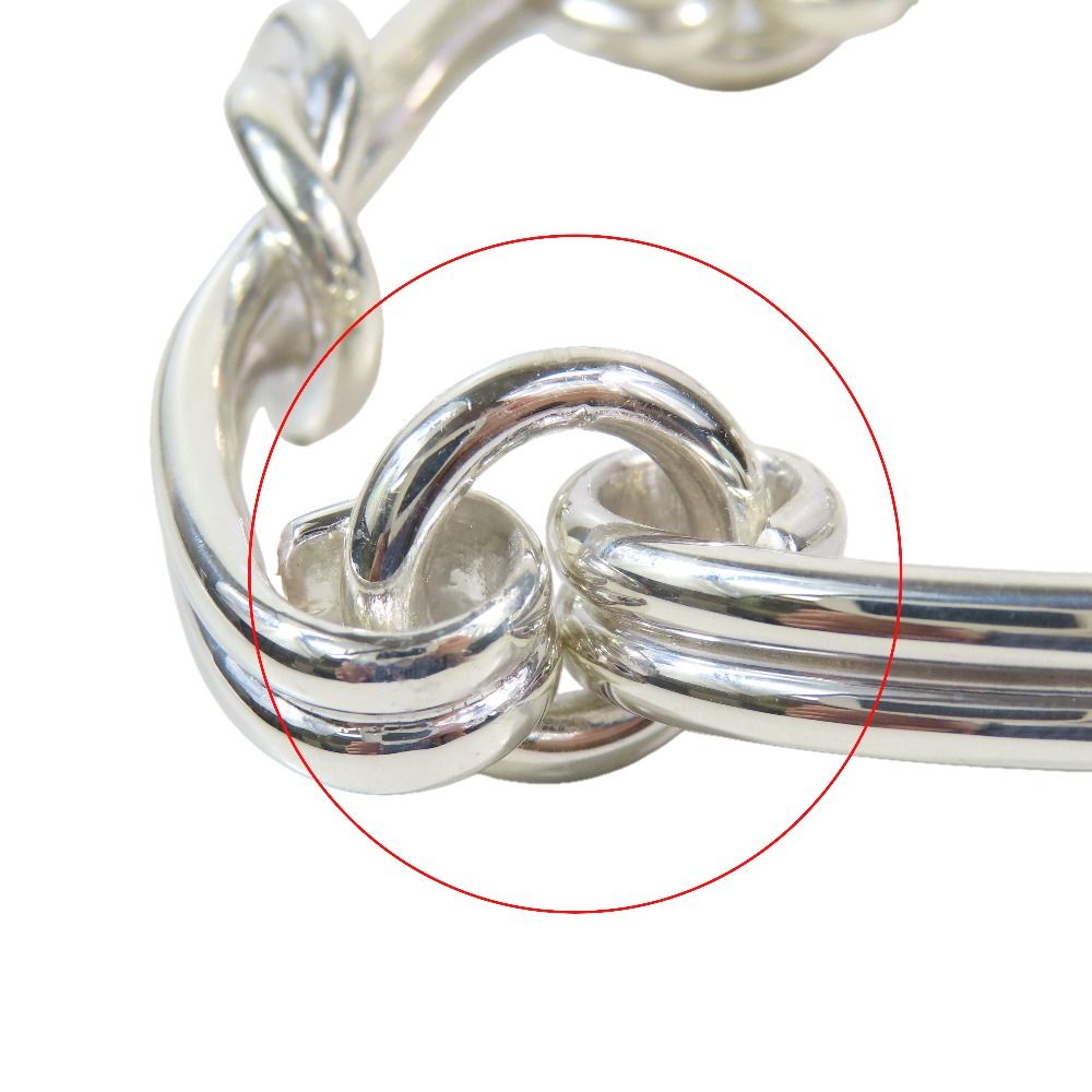 Gucci Vintage Knot Bracelet Bangle Silver — view 5