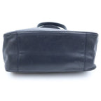 Loewe Anagram Handbag Black Leather Gold — view 4