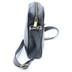 Gucci Print Shoulder Bag Black Leather — view 3