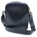 Gucci Print Shoulder Bag Black Leather — view 2