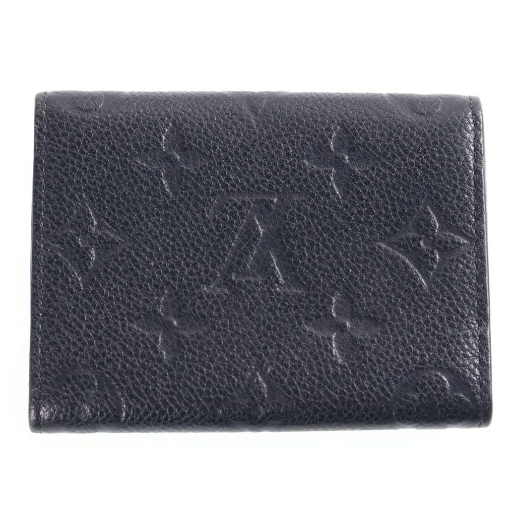 Louis Vuitton Envelope Business Card Holder Case Monogram Empreinte Noir — view 2