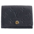 Louis Vuitton Envelope Business Card Holder Case Monogram Empreinte Noir