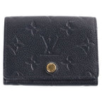 Louis Vuitton Envelope Business Card Holder Case Monogram Empreinte Noir